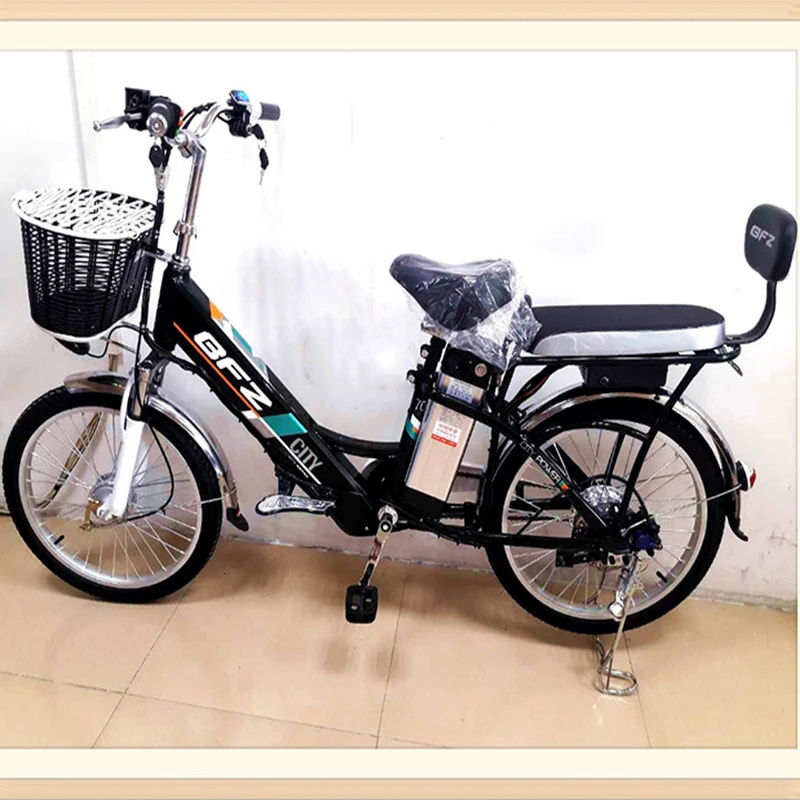 Household electric bicycle aluminum alloy 250W lithium battery 22 inch adult battery car
Household electric bicycle aluminum alloy 250W lithium battery 22 inch adult battery car
