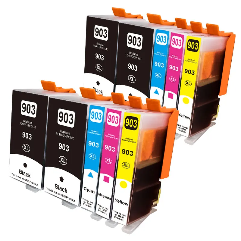 Compatible Ink Cartridge 903 XL for HP 903 HP903 XL HP907 907XL Officejet Pro 6950 6960 6961 6963 6964 6965 6966 6968 All-in-one
Compatible Ink Cartridge 903 XL for HP 903 HP903 XL HP907 907XL Officejet Pro 6950 6960 6961 6963 6964 6965 6966 6968 All-in-one