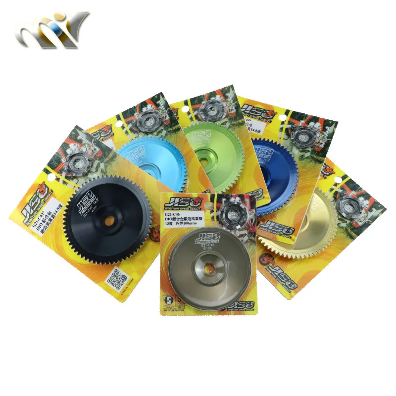 taiwan JISO Racing Scooter Variator CNC aluminum Fan Variator for GY6 50 80 139QMB/QMA ZX Dio 50 AF18 AF28 AF34 Scooter Moped 
taiwan JISO Racing Scooter Variator CNC aluminum Fan Variator for GY6 50 80 139QMB/QMA ZX Dio 50 AF18 AF28 AF34 Scooter Moped