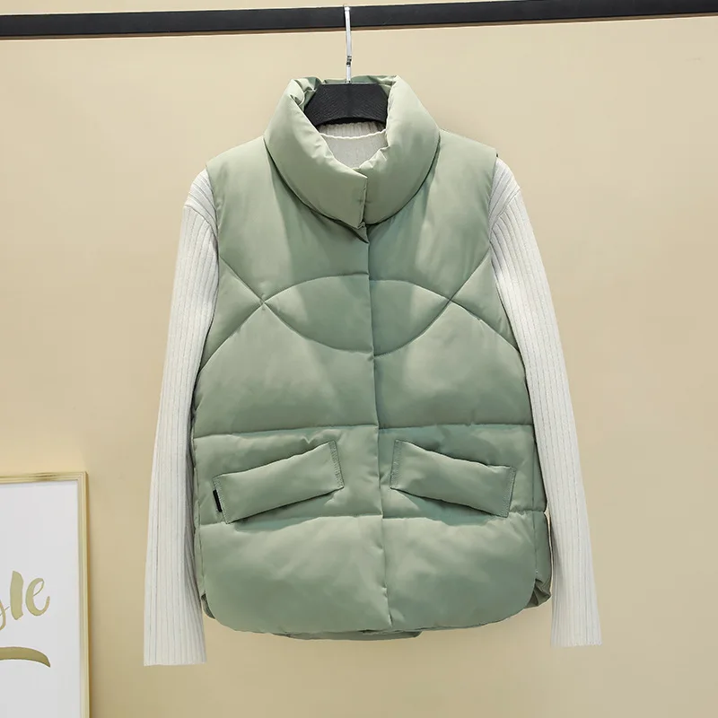 2021 Winter New Korean Version Fashion All-match Cotton Vest European And American Short Inner And Outer Down Cotton Warm Vest
2021 Winter New Korean Version Fashion All-match Cotton Vest European And American Short Inner And Outer Down Cotton Warm Vest