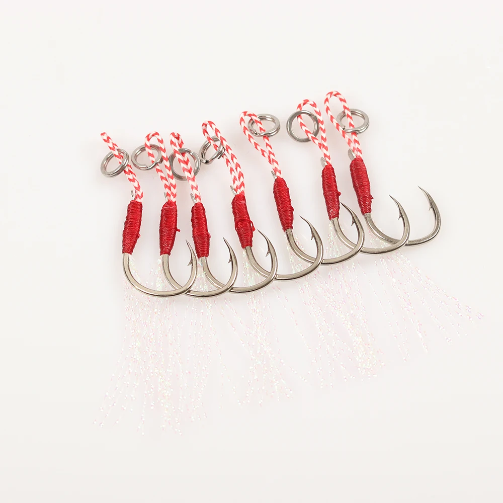 20pcs/lot anzuelos jigging tied the iron plate hook iron plate assist hook, seawater and freshwater special sharp fish hook
20pcs/lot anzuelos jigging tied the iron plate hook iron plate assist hook, seawater and freshwater special sharp fish hook