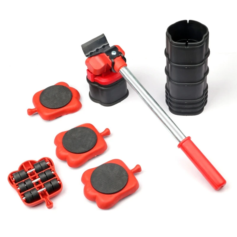 Heavy Duty Furniture Lifter 4 Appliance Roller Sliders with 660 lbs Load Capacity Wheels Adjustable Height Lifting Tool
Heavy Duty Furniture Lifter 4 Appliance Roller Sliders with 660 lbs Load Capacity Wheels Adjustable Height Lifting Tool