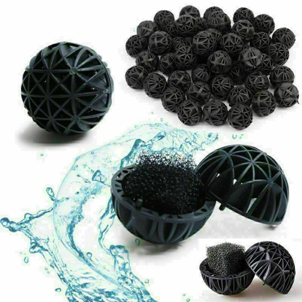 50PCS Bio Filter Balls Filter Impurities 26mm Aquarium Media Pond Water Bioballs Water, Aquatic Plants, And Seawater Tanks
50PCS Bio Filter Balls Filter Impurities 26mm Aquarium Media Pond Water Bioballs Water, Aquatic Plants, And Seawater Tanks