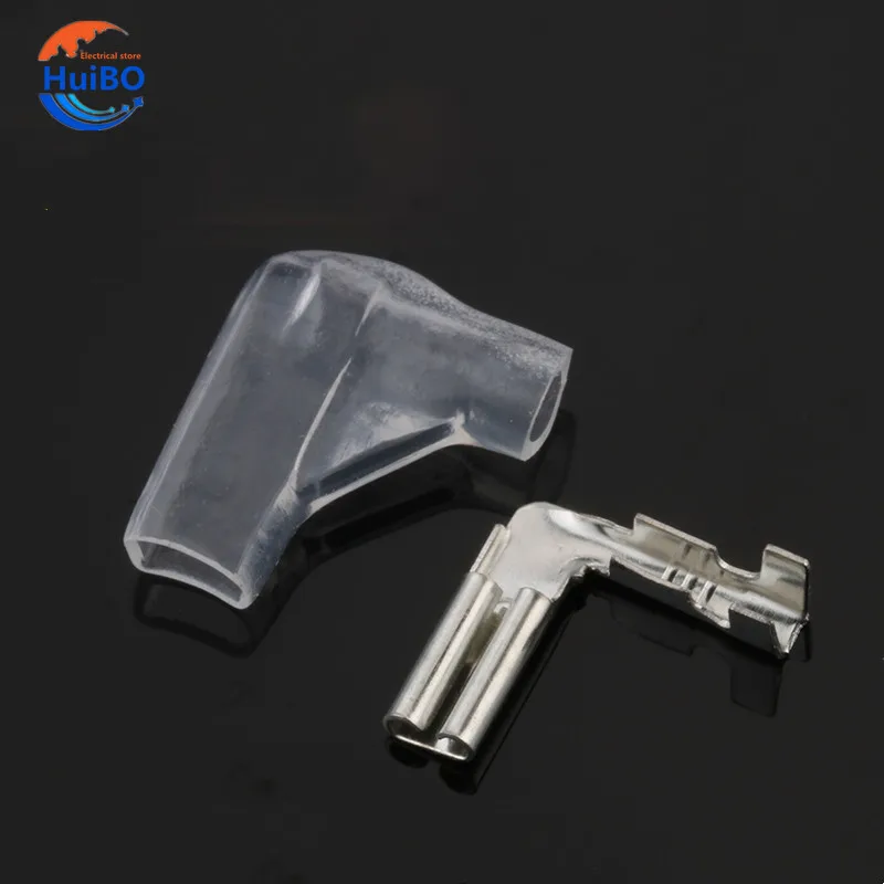 100Sets(200pcs) 2.8 Female flag-shaped With Jacket Crimp Splice Terminals Wiring Spring Cold Pressed Wire Cable Connector
100Sets(200pcs) 2.8 Female flag-shaped With Jacket Crimp Splice Terminals Wiring Spring Cold Pressed Wire Cable Connector