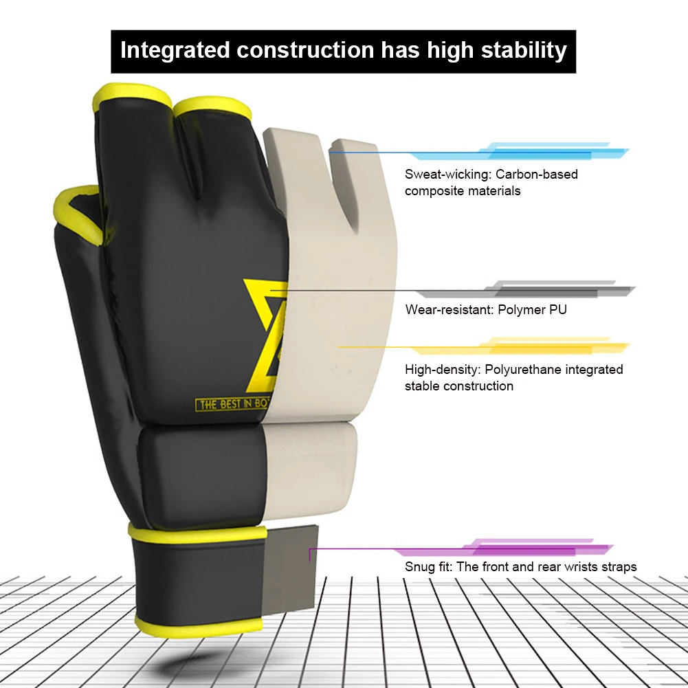 MMA Gloves fof Men Women PU Grappling Gloves Adjustable Wrist Band Sparring Mitts for Sanda Kickboxing Punching Bag Muay Thai
MMA Gloves fof Men Women PU Grappling Gloves Adjustable Wrist Band Sparring Mitts for Sanda Kickboxing Punching Bag Muay Thai