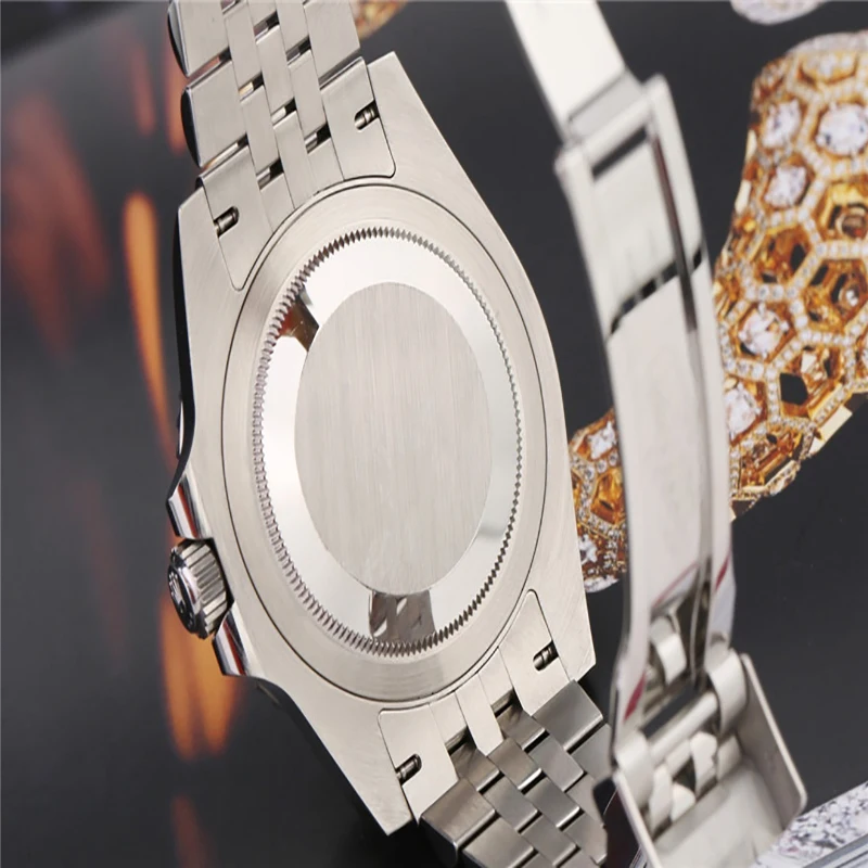 Men's watch luxury men's mechanical watch new stainless steel GMT watch Top Brand sapphire glass Reloj homb
Men's watch luxury men's mechanical watch new stainless steel GMT watch Top Brand sapphire glass Reloj homb