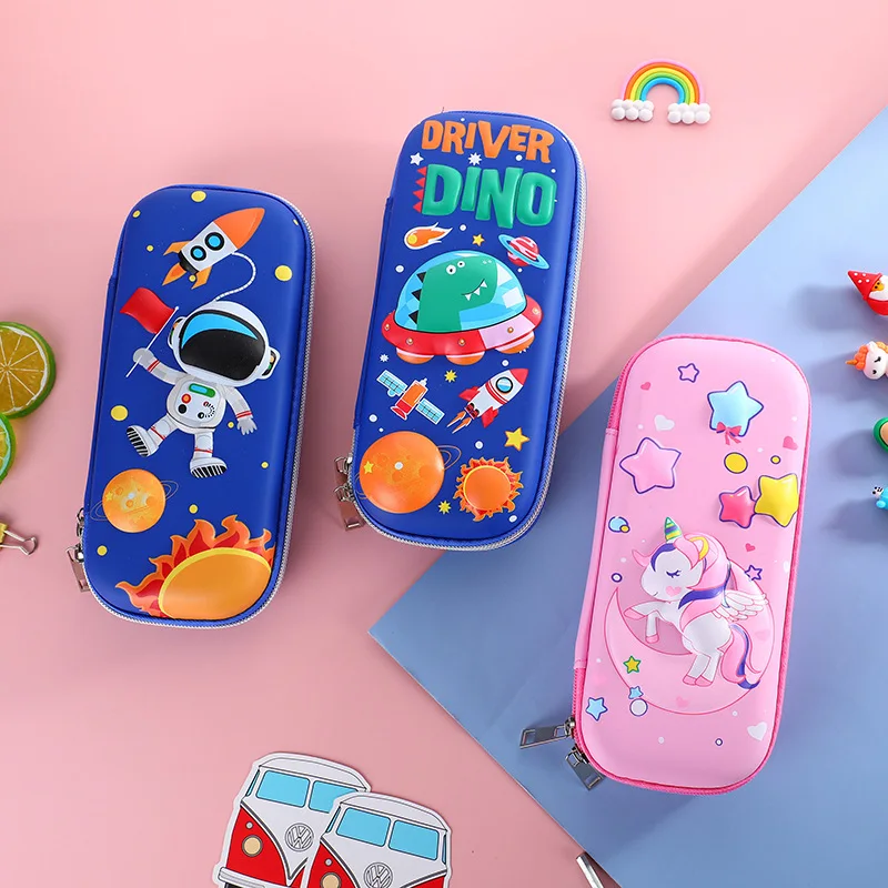 Astronaut rocket EVA pencil case School stationery box Cute pen case Animal pencil box for kids gifts student Cartoons pen bags
Astronaut rocket EVA pencil case School stationery box Cute pen case Animal pencil box for kids gifts student Cartoons pen bags