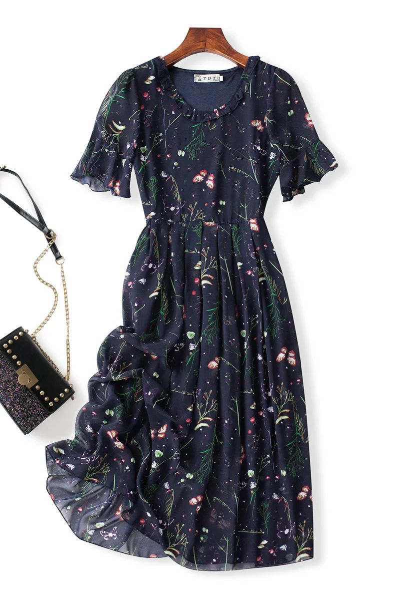 Women's New Fashion Print Dress in 2021 
Women's New Fashion Print Dress in 2021