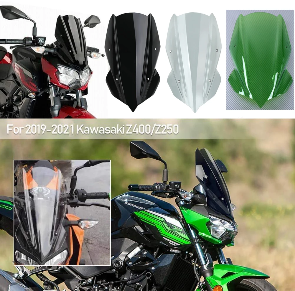 Z400 Windscreen Windshield Visor Viser Wind Deflector Protector For Kawasaki Z250 Z 400 2019 2020 2021 Motorcycle Accessories
Z400 Windscreen Windshield Visor Viser Wind Deflector Protector For Kawasaki Z250 Z 400 2019 2020 2021 Motorcycle Accessories