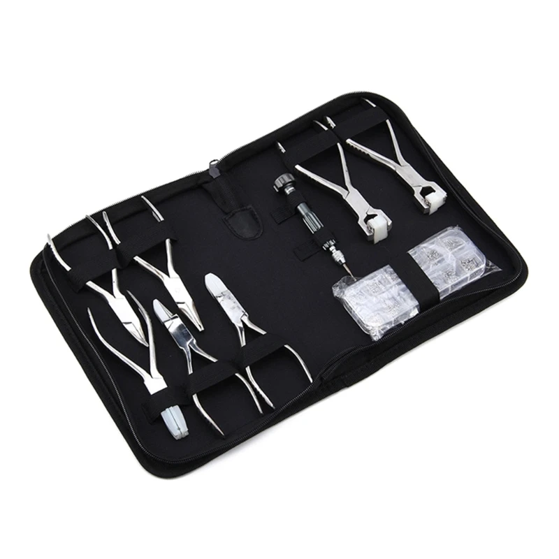 

Durable Eyeglass Repair Tool Kit Glasses Precision Screwdriver Set with Eyeglass Screws Kit for Eyeglass Sunglass