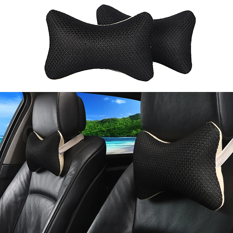 2Pcs/Set Universal Car Neck Pillows Ice Silk Breathable Mesh Soft Headrest Fit For Most Cars Auto Cushion Pillows Accessories
2Pcs/Set Universal Car Neck Pillows Ice Silk Breathable Mesh Soft Headrest Fit For Most Cars Auto Cushion Pillows Accessories