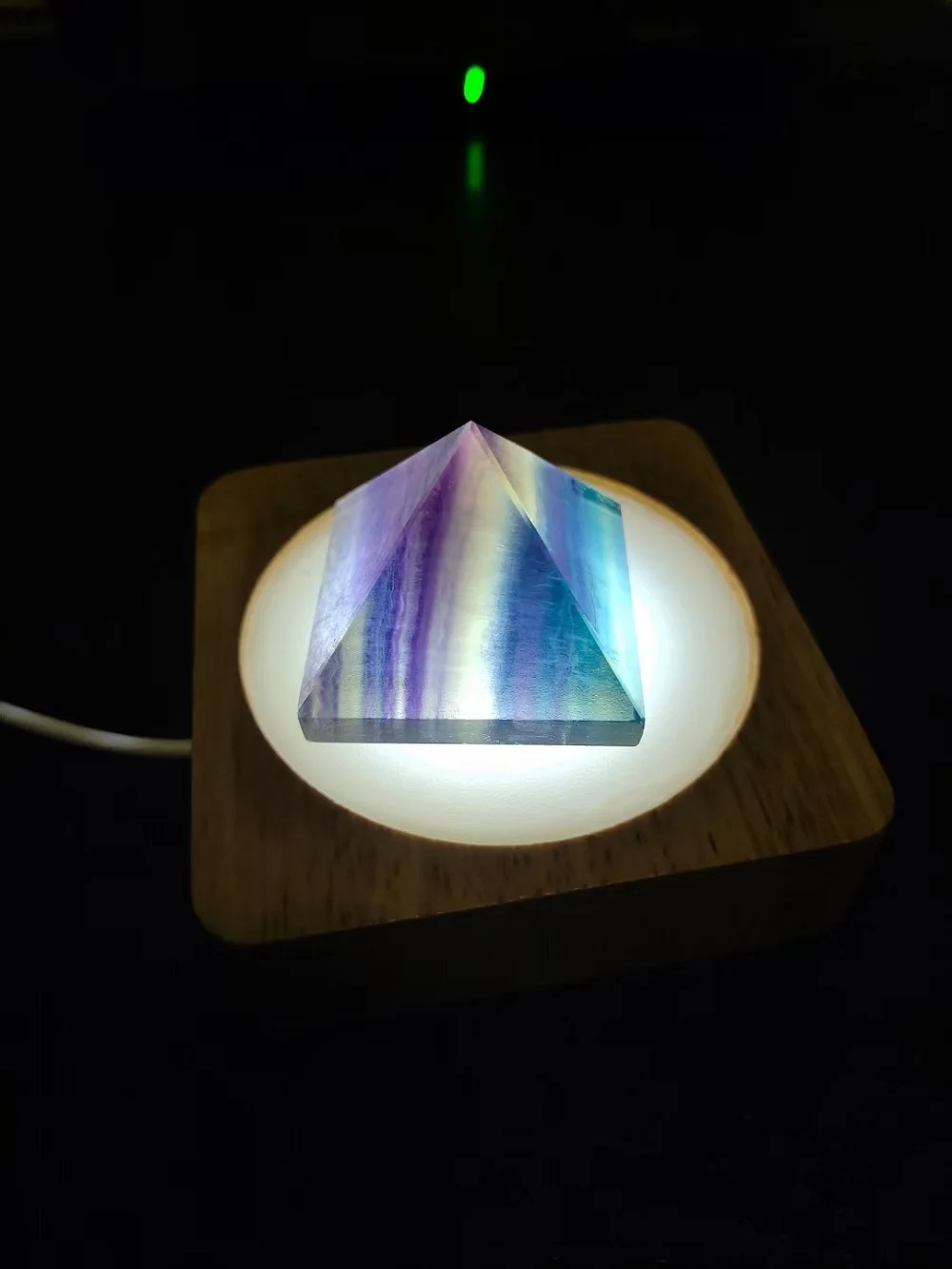 Natural Rainbow Fluorite Pyramid Quartz Healing Stone Meditation Reiki Home Decoration Gift
Natural Rainbow Fluorite Pyramid Quartz Healing Stone Meditation Reiki Home Decoration Gift