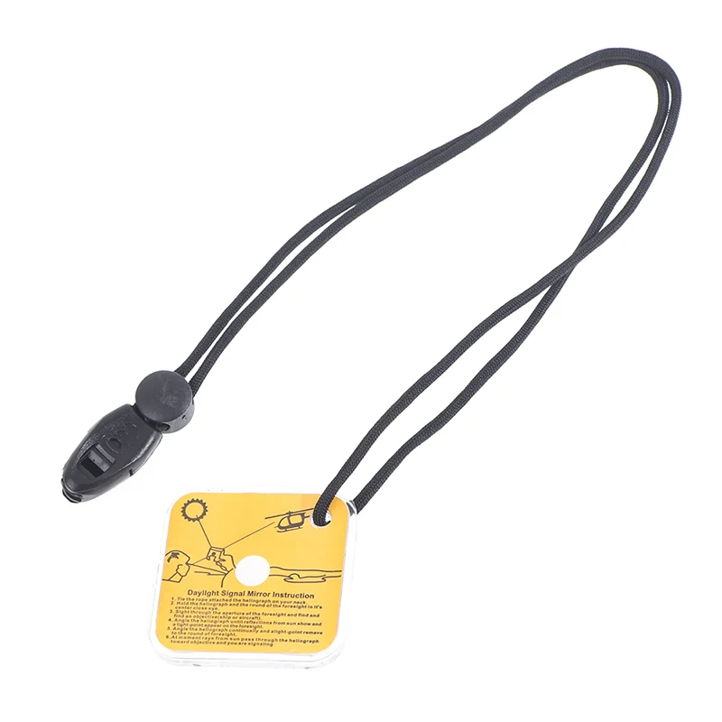 Outdoor camp Multifunctional Survival Emergency Rescue Signal Mirror Field Survival Practical Whistle SOS First Aid Accessories
Outdoor camp Multifunctional Survival Emergency Rescue Signal Mirror Field Survival Practical Whistle SOS First Aid Accessories
