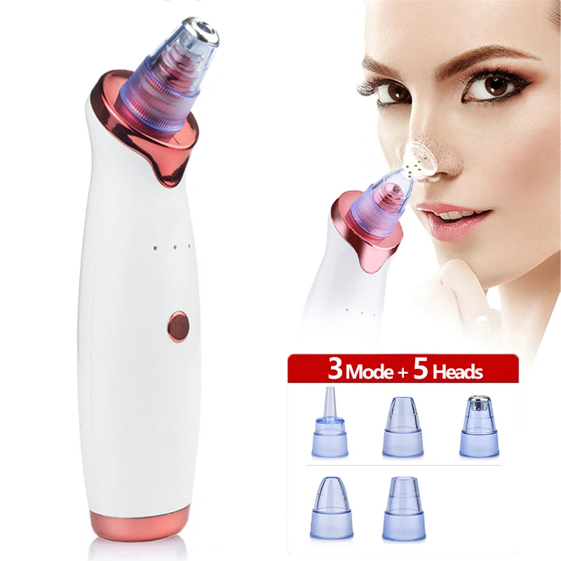 

Blackhead Remover Facial Vacuum Pore Cleaner Facial Deep Cleansing Acne Pimple Sucker Extractor Removal Suction SPA Skin Care