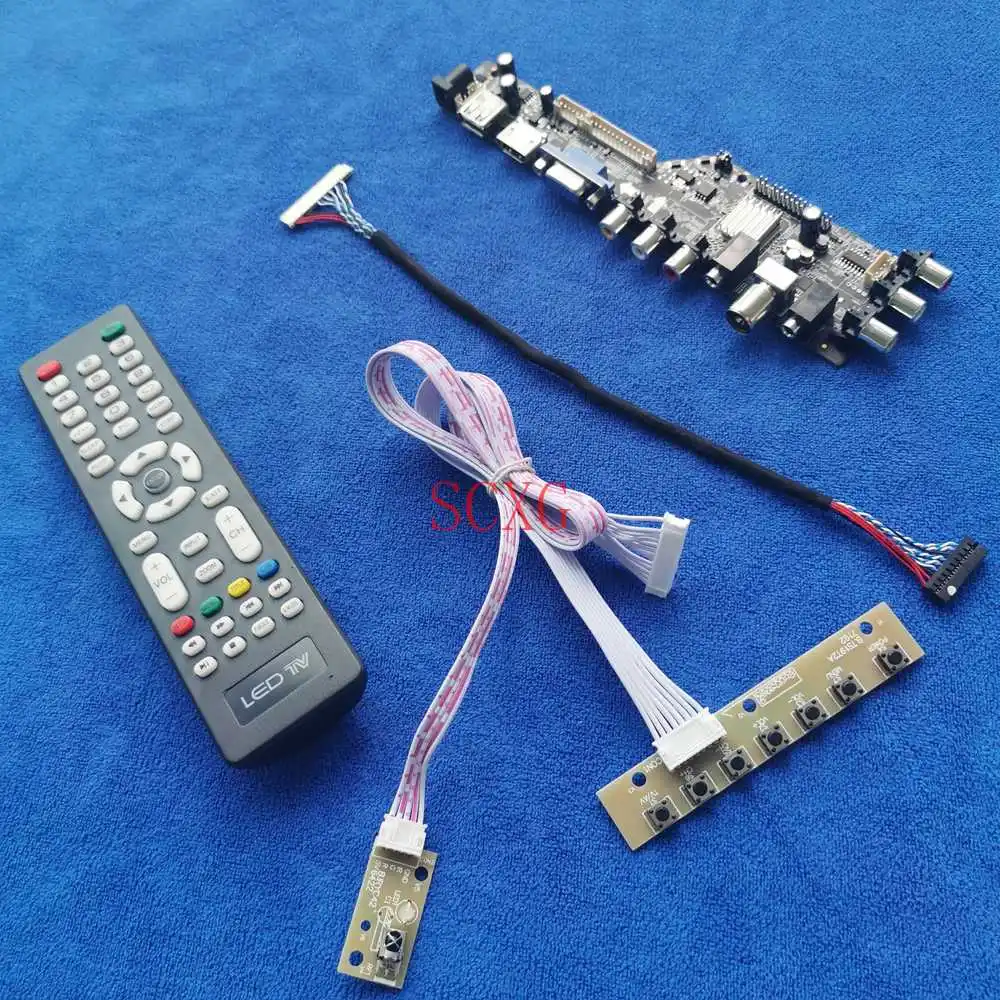 Digital Monitor Drive Board LED LVDS 30Pin KIT For CLAA102NA0BCW/CLAA102NA0DCW/CLAA102NA2CCN 1024*600 HDMI-compatible USB VGA AV
Digital Monitor Drive Board LED LVDS 30Pin KIT For CLAA102NA0BCW/CLAA102NA0DCW/CLAA102NA2CCN 1024*600 HDMI-compatible USB VGA AV