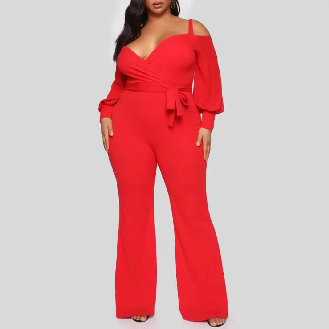 Summer Jumpsuits Red Plus Size 4XL 5XL Cold Shoulder High Waist v Neck Elegant Evening Night Party Rompers & Jumpsuits
Summer Jumpsuits Red Plus Size 4XL 5XL Cold Shoulder High Waist v Neck Elegant Evening Night Party Rompers & Jumpsuits