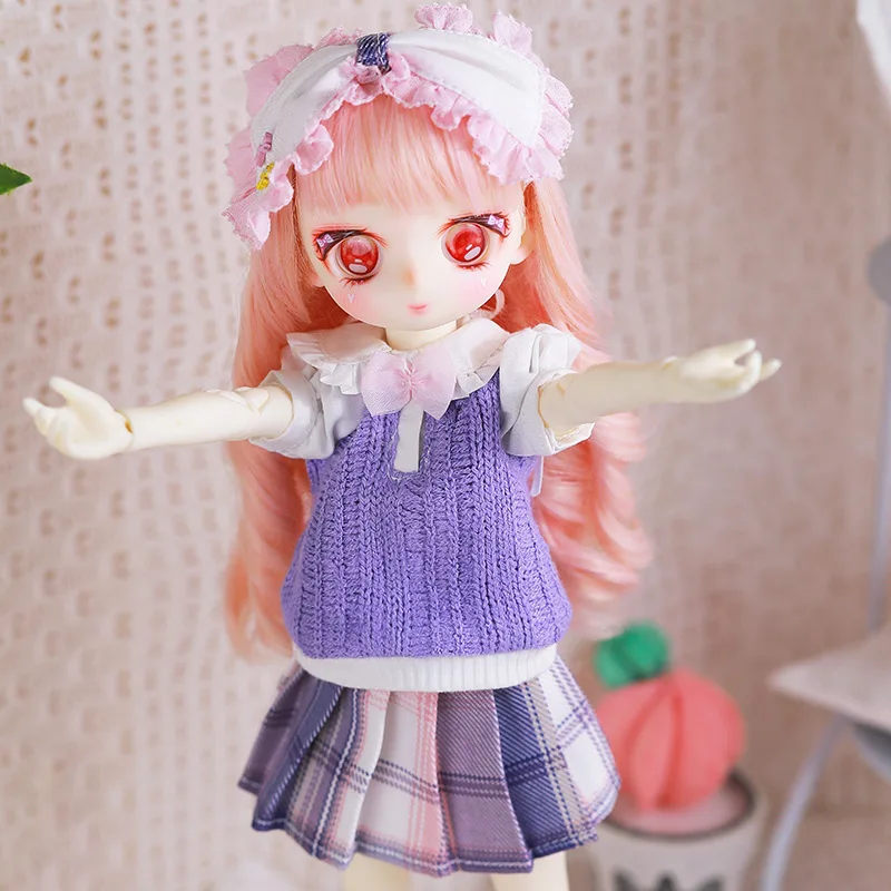 Niny Original 1/6 Exquisite BJD Doll Toys 29.0 CM Manual DIY Quadratic Element Cute Anime JK College Style Dressed Up Doll Toys
Niny Original 1/6 Exquisite BJD Doll Toys 29.0 CM Manual DIY Quadratic Element Cute Anime JK College Style Dressed Up Doll Toys