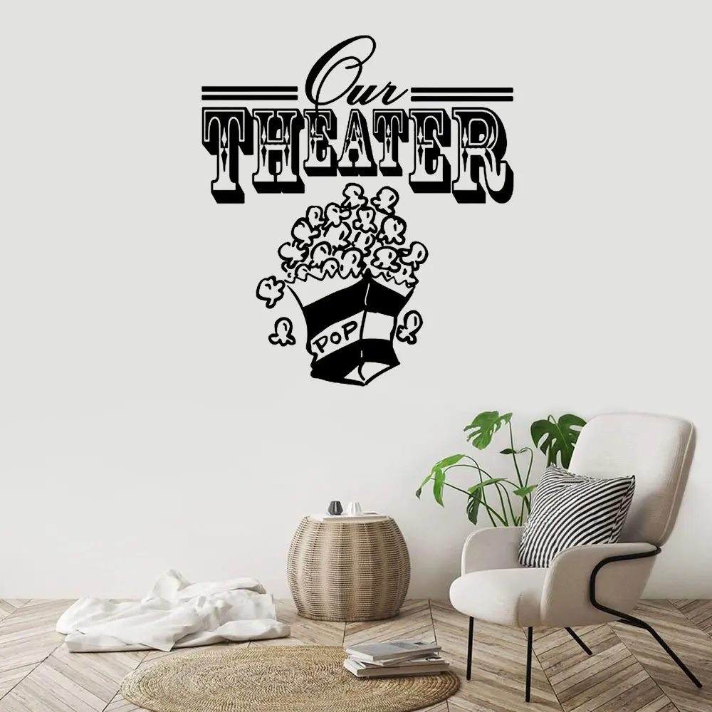 Movie Our Theater Wall Decor Stickers Video Camera Wall Mural Wall Decal For Cinema Movie Room Film Vinyl Wall Stickers DW7452
Movie Our Theater Wall Decor Stickers Video Camera Wall Mural Wall Decal For Cinema Movie Room Film Vinyl Wall Stickers DW7452
