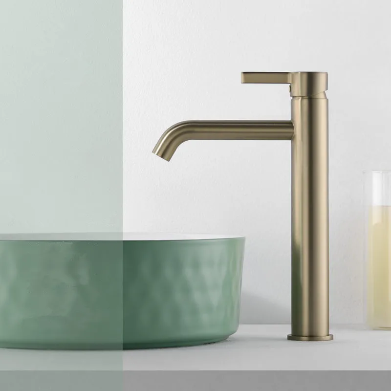 Bathroom Basin Faucet Solid Brass Sink Mixer Crane Tap Hot & Cold Deck Mounted Single Handle Brushed Gold/Rose Gold New Arrival
Bathroom Basin Faucet Solid Brass Sink Mixer Crane Tap Hot & Cold Deck Mounted Single Handle Brushed Gold/Rose Gold New Arrival
