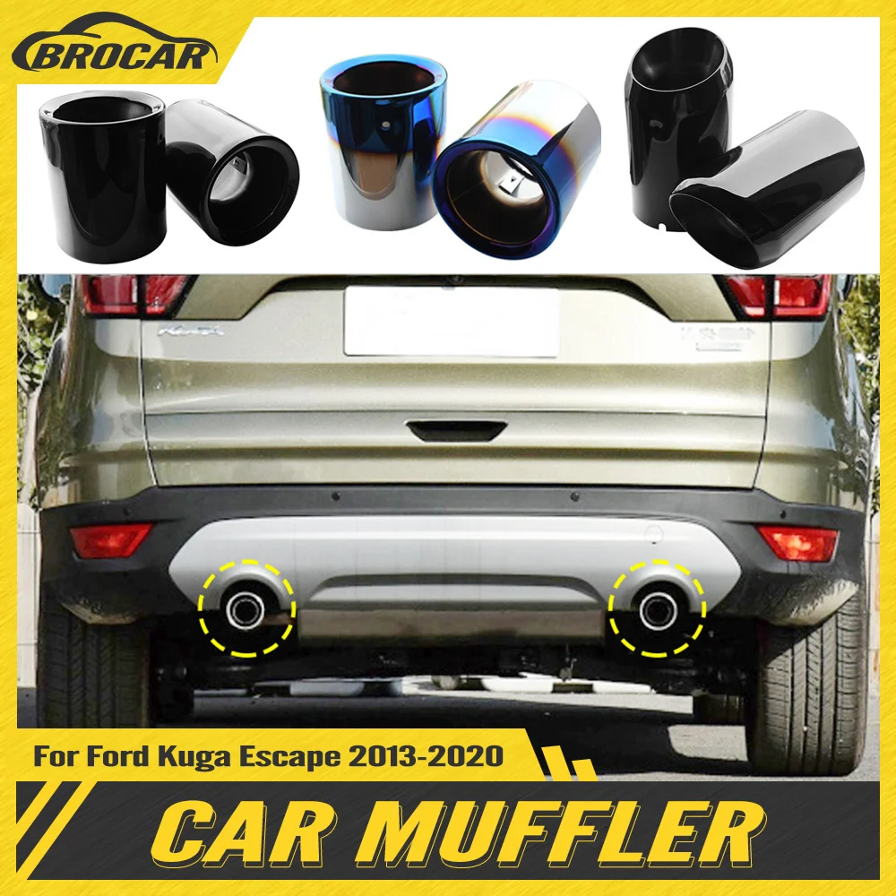 Car Parts Exhaust Tail Muffler Tip Pipe Silencer Protector Universal Tail Pipe Outlet Nozzle End For Ford Kuga Escape 2013-2020
Car Parts Exhaust Tail Muffler Tip Pipe Silencer Protector Universal Tail Pipe Outlet Nozzle End For Ford Kuga Escape 2013-2020