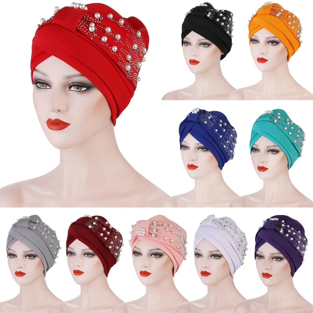 2022 New Beading Diamonds Turban Hat for Women Muslim Headscarf Bonnet Islamic Head Wrap African Headtie Turbante Auto Oke Mujer
2022 New Beading Diamonds Turban Hat for Women Muslim Headscarf Bonnet Islamic Head Wrap African Headtie Turbante Auto Oke Mujer