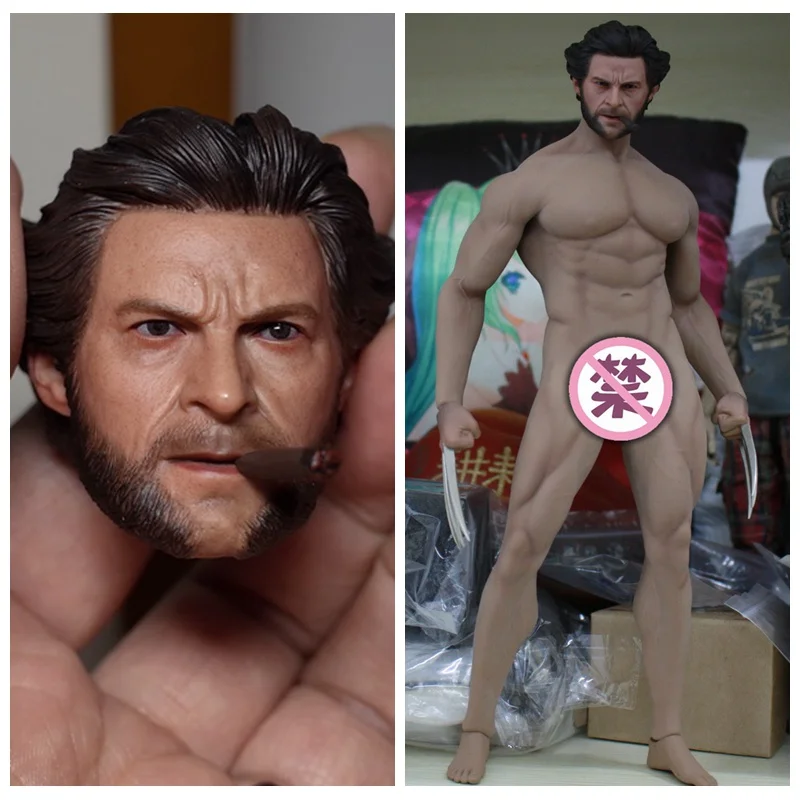 Экшн-фигурка в масштабе 1:6 кукла Hugh Jackman голова лепка с M34 бесшовное тело 12 дюймов
