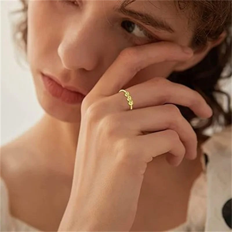 Adjustable Stress Reliever Rotating Ring for Women Men Anxiety Ring Copper Plating Thin Bead Ring Jewelry Gifts
Adjustable Stress Reliever Rotating Ring for Women Men Anxiety Ring Copper Plating Thin Bead Ring Jewelry Gifts