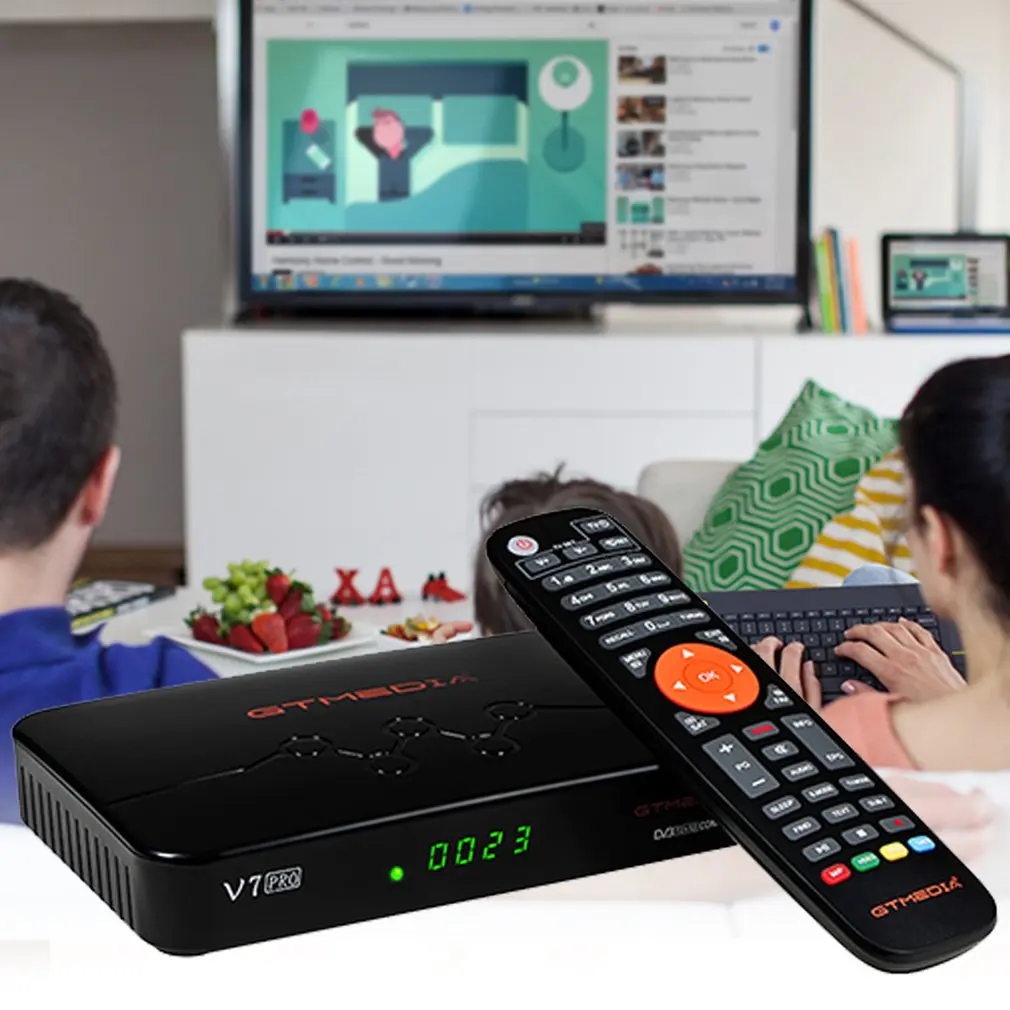 GTMEDIA V7 PRO S2x+T2 TV Box Set-top Box Supports CA Card DDR2 Memory Streaming Media Player Voice Assistant Box
GTMEDIA V7 PRO S2x+T2 TV Box Set-top Box Supports CA Card DDR2 Memory Streaming Media Player Voice Assistant Box