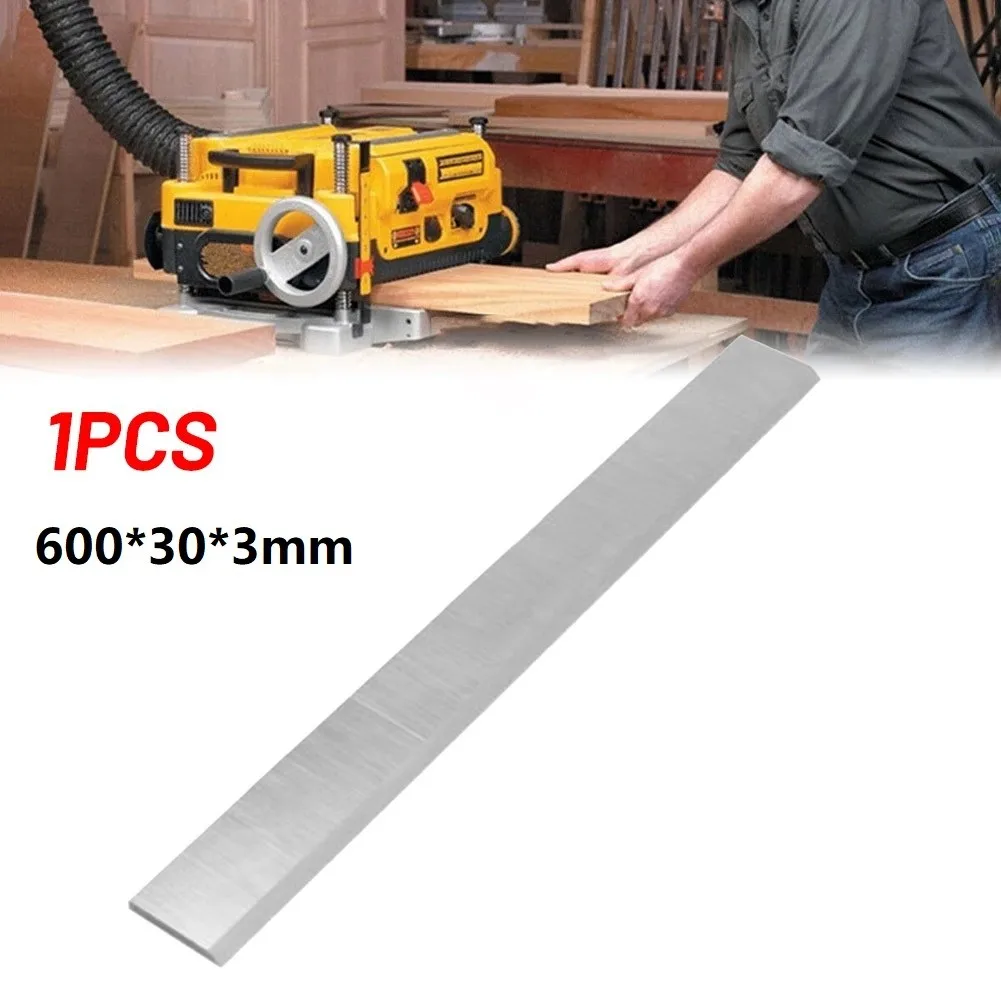 1pcs HSS Blade For Thickness Planer Woodworking Tools Accessories 600*30*3mm Home Floor Craft Woodworking Shaver
1pcs HSS Blade For Thickness Planer Woodworking Tools Accessories 600*30*3mm Home Floor Craft Woodworking Shaver