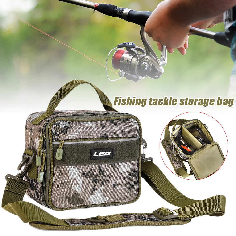 Fishing Bag Oxford Fishing Reel Lure Gear Storage Case Outdoor Fishing Tackle Shoulder Crossbody Bag for Fishing High Quality
Fishing Bag Oxford Fishing Reel Lure Gear Storage Case Outdoor Fishing Tackle Shoulder Crossbody Bag for Fishing High Quality