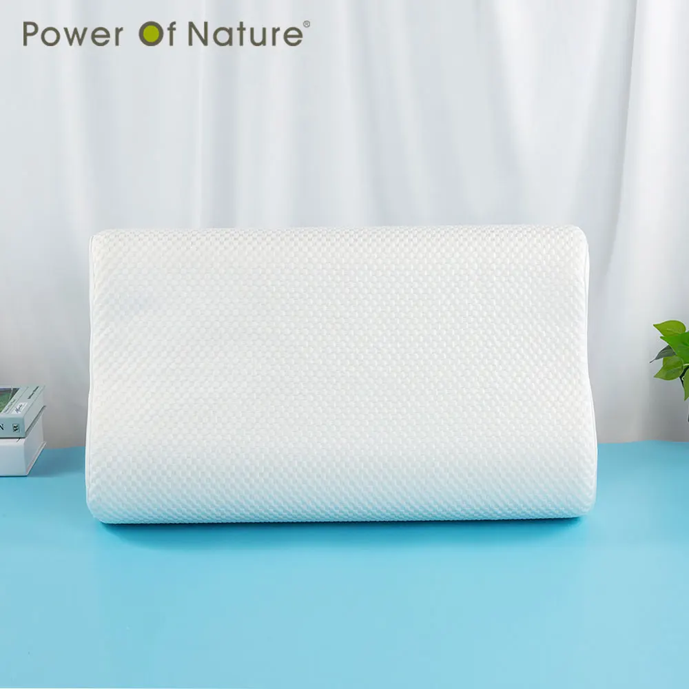 PON Memory Foam Bed Orthopedic Pillow Slow Rebound for Neck Pain Sleeping Maternity Pillow For Sleeping Pillows 50*30CM
PON Memory Foam Bed Orthopedic Pillow Slow Rebound for Neck Pain Sleeping Maternity Pillow For Sleeping Pillows 50*30CM