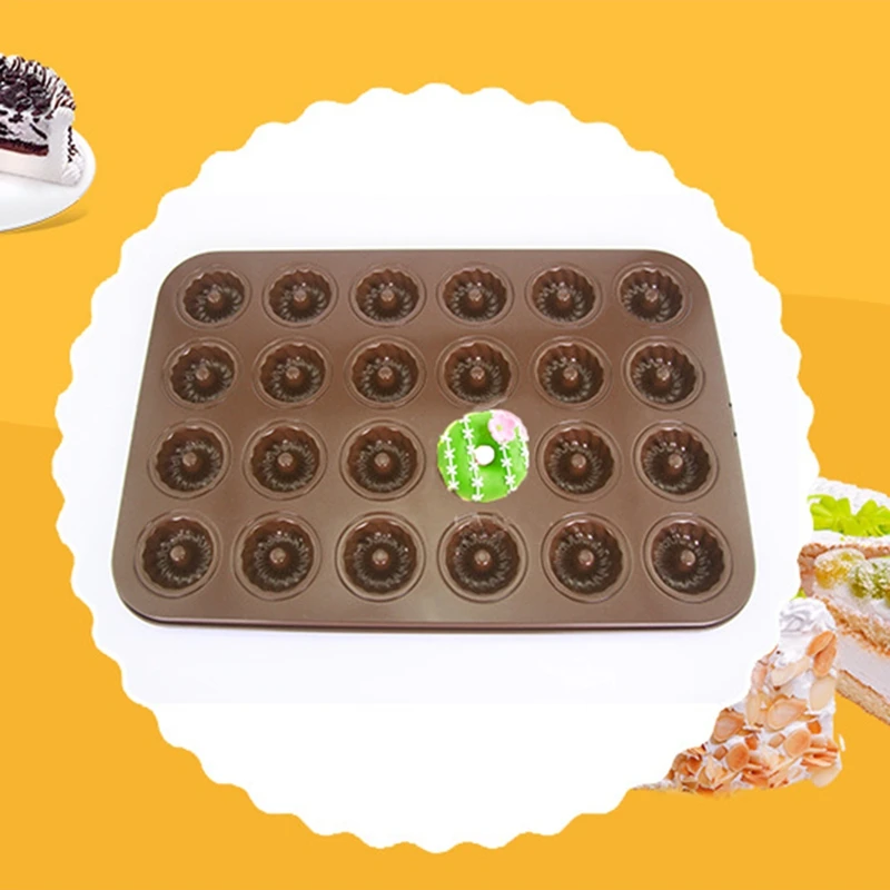 Bakeware Mini Muffin Cake Baking Pan 24 Holes Cupcake Mold Non Stick Baking Dishes Carbon Steel Oven Trays Pastry Tool
Bakeware Mini Muffin Cake Baking Pan 24 Holes Cupcake Mold Non Stick Baking Dishes Carbon Steel Oven Trays Pastry Tool