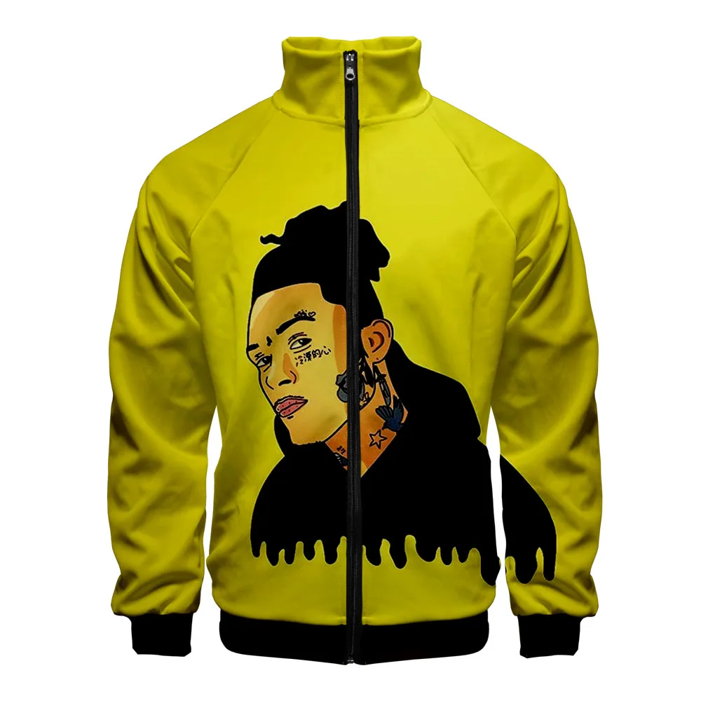 Personality 3D Stand-up Collar Sweatshirt Men's And Women's Hoodie Zipper Jacket Print Lil Skies New Boys/girls Streetwear Tops
Personality 3D Stand-up Collar Sweatshirt Men's And Women's Hoodie Zipper Jacket Print Lil Skies New Boys/girls Streetwear Tops