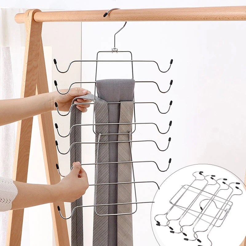 1 Pieces Foldable Multi-Layer Hangers For Clothes Metal Underwear Hanger Rack Bra Hanger Multi-functional Hangers Saving Space
1 Pieces Foldable Multi-Layer Hangers For Clothes Metal Underwear Hanger Rack Bra Hanger Multi-functional Hangers Saving Space