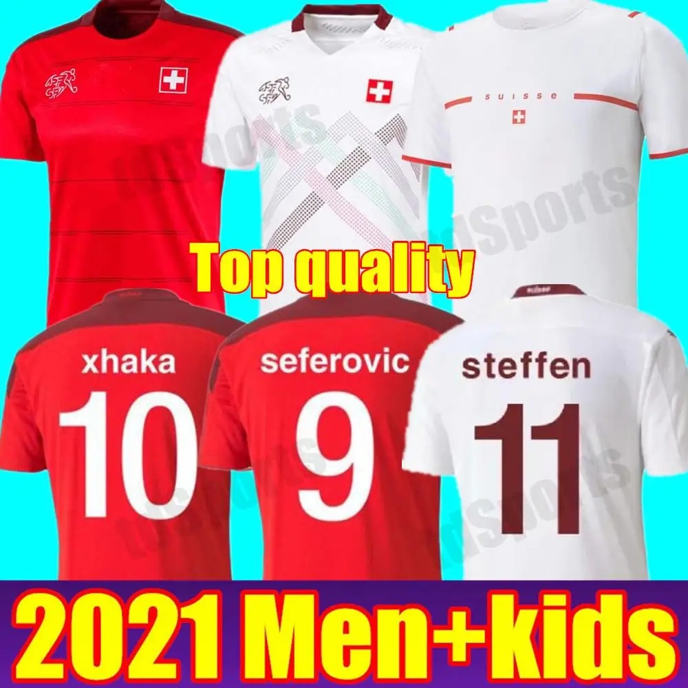Switzerland Jersey 2021 SEFEROVIC FREULER SHAQIRI LANG EMBOLO BEHRAMI 2020-21New Switzerland Home And Away Men Women kids Footba
Switzerland Jersey 2021 SEFEROVIC FREULER SHAQIRI LANG EMBOLO BEHRAMI 2020-21New Switzerland Home And Away Men Women kids Footba
