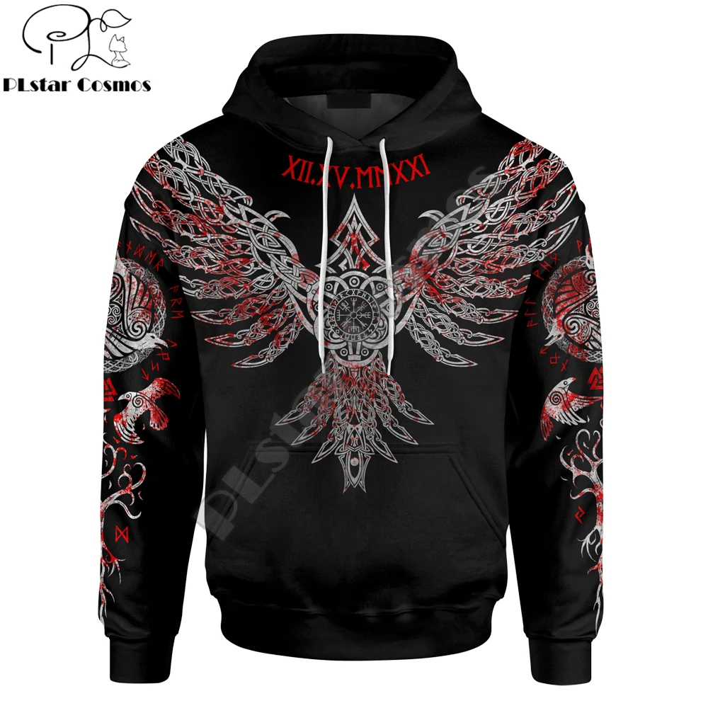 Custom Name Viking Hugin And Munin 3D Printed Men Autumn Hoodie Unisex Hooded sweatshirt Streetwear Casual zipper hoodies DK398
Custom Name Viking Hugin And Munin 3D Printed Men Autumn Hoodie Unisex Hooded sweatshirt Streetwear Casual zipper hoodies DK398