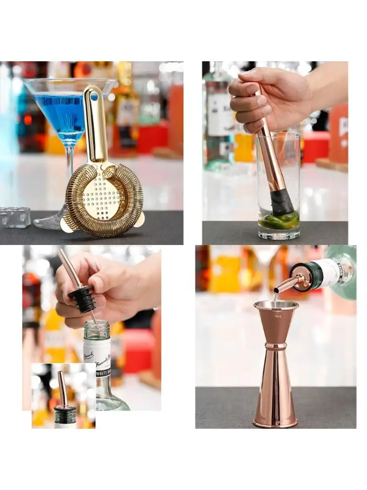 8pcs Stainless Steel 500ml Cocktail Shaker Bar Set Measuring Cup Mixing Spoon Ice Tong Liquor Pourers
8pcs Stainless Steel 500ml Cocktail Shaker Bar Set Measuring Cup Mixing Spoon Ice Tong Liquor Pourers