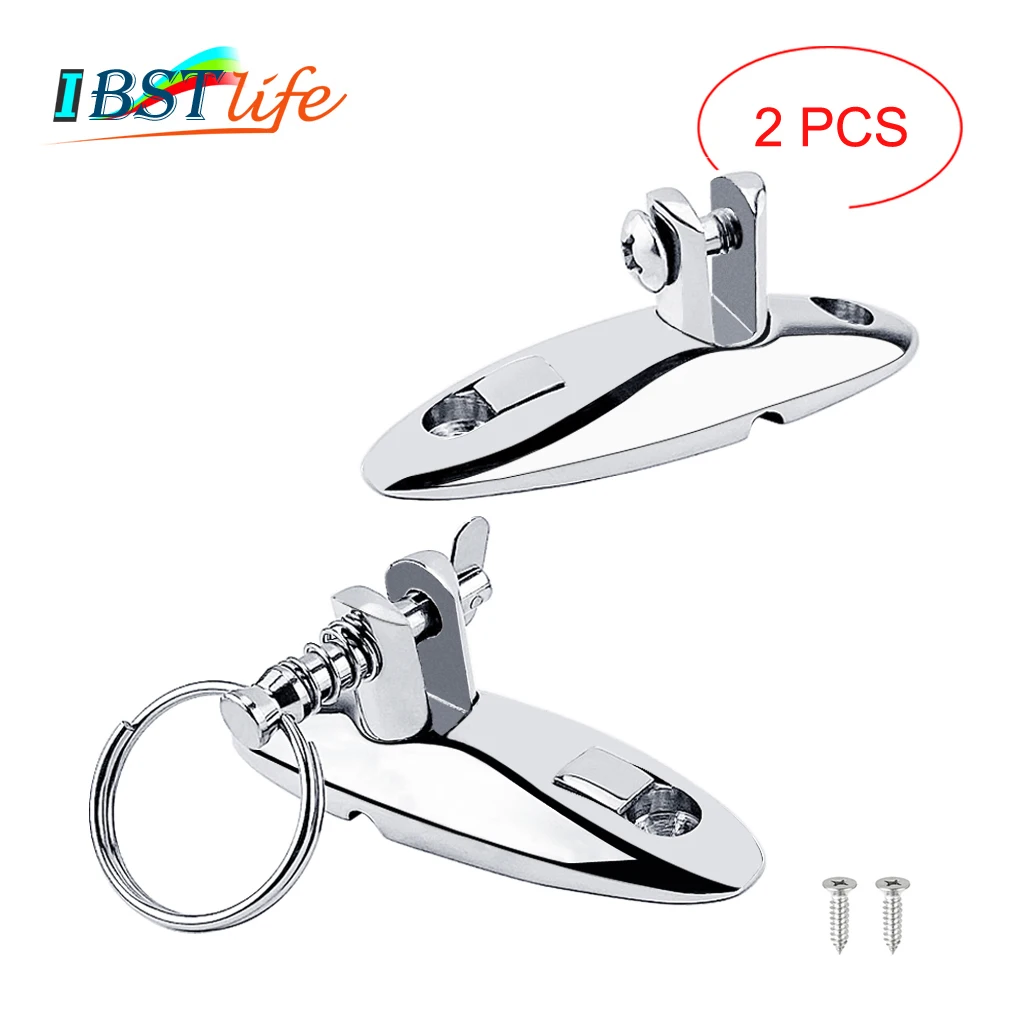 2PCS/Lot Stainless Steel 316 Heavy Duty 360 Degrees Swivel Quick Release Boat Bimini Top Deck Hinge Marine Hardware Accessories
2PCS/Lot Stainless Steel 316 Heavy Duty 360 Degrees Swivel Quick Release Boat Bimini Top Deck Hinge Marine Hardware Accessories