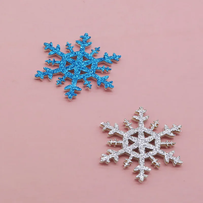 40pcs Christmas shiny snowflakePadded Patches Appliques For Clothes Sewing Supplies DIY Hair Bow Decoration
40pcs Christmas shiny snowflakePadded Patches Appliques For Clothes Sewing Supplies DIY Hair Bow Decoration