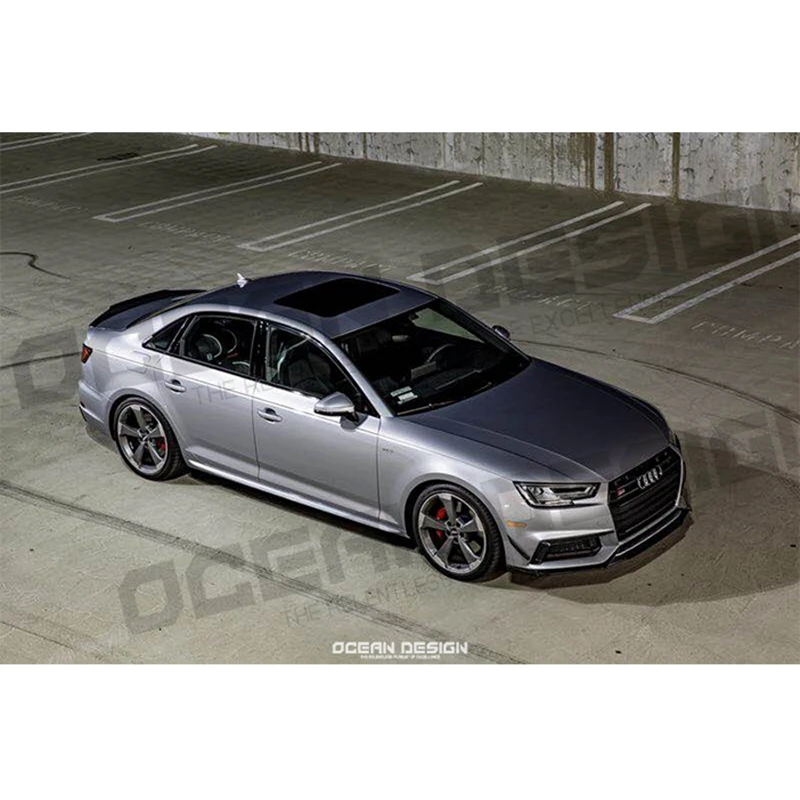 Automotive carbon fiber spoiler for Audi S series S4 B9 2017 2018 2019 rear wing spoiler high quality auto parts 
Automotive carbon fiber spoiler for Audi S series S4 B9 2017 2018 2019 rear wing spoiler high quality auto parts