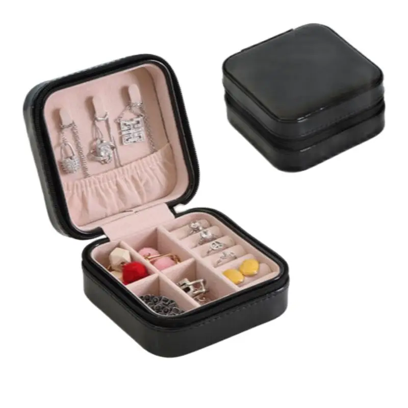 Portable Jewelry Storage Box Exquisite Necklace Ring Earrings Earrings Earrings Storage Artifact Hand Jewelry Jewelry Box
Portable Jewelry Storage Box Exquisite Necklace Ring Earrings Earrings Earrings Storage Artifact Hand Jewelry Jewelry Box
