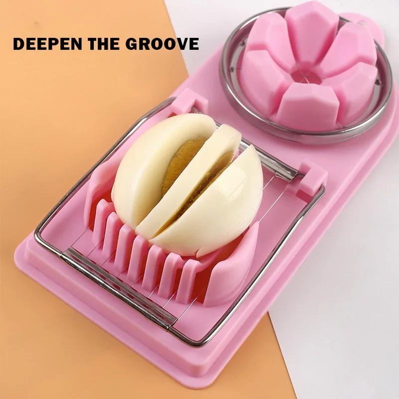 Kitchen Egg Tools Fruit For Boiled Eggs Strawberry Cutter With Stainless Steel Wire Kitchen Gadgets And Accessories
Kitchen Egg Tools Fruit For Boiled Eggs Strawberry Cutter With Stainless Steel Wire Kitchen Gadgets And Accessories