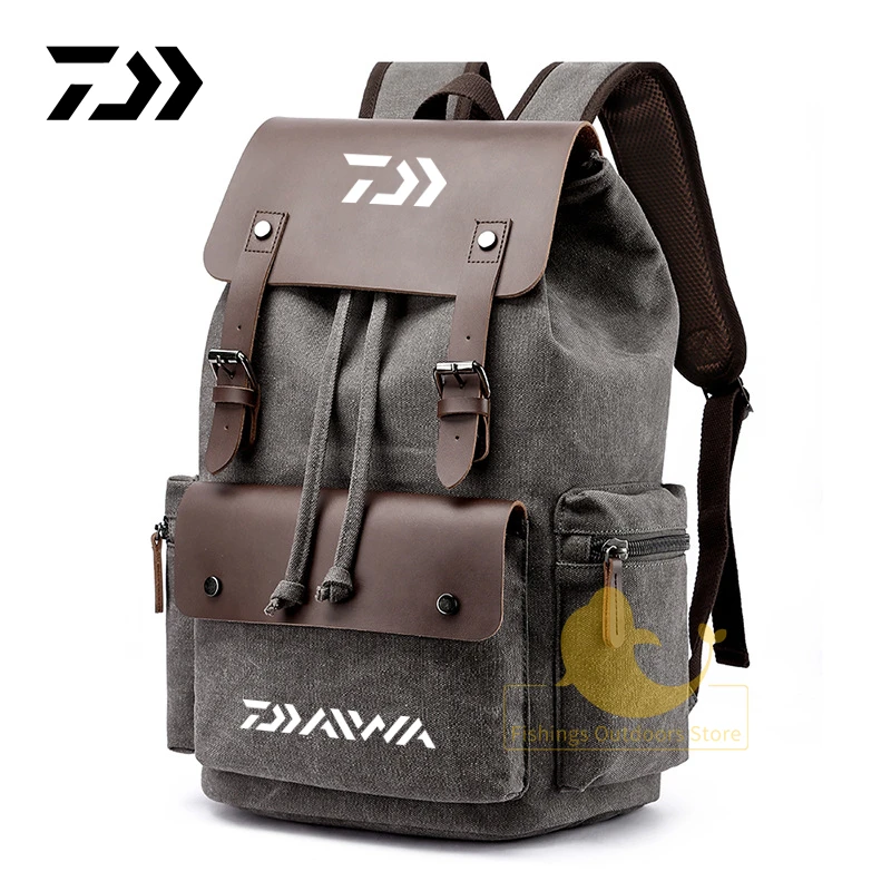 Холщовая женская сумка Daiwa для спорта на открытом воздухе, многофункциональная мужская сумка, пляжная сумка для треккинга, повседневный рюк...
Холщовая женская сумка Daiwa для спорта на открытом воздухе, многофункциональная мужская сумка, пляжная сумка для треккинга, повседневный рюк...