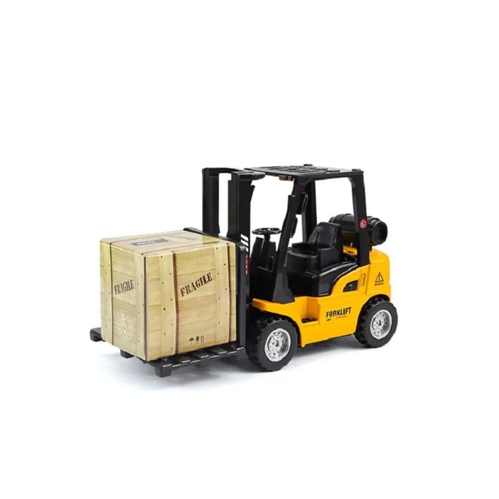 

Alloy Forklift Children's Engineering Vehicle Toy Boy Pull Back Lift Forklift Car Model Clockwork Pull Back Model