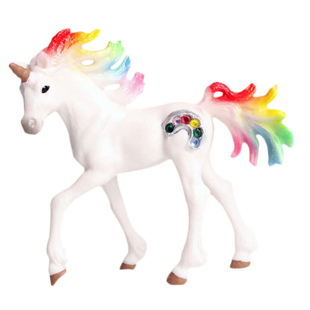 Пластиковая фигурка единорога из коллекции фантастических животных
Пластиковая фигурка единорога из коллекции фантастических животных