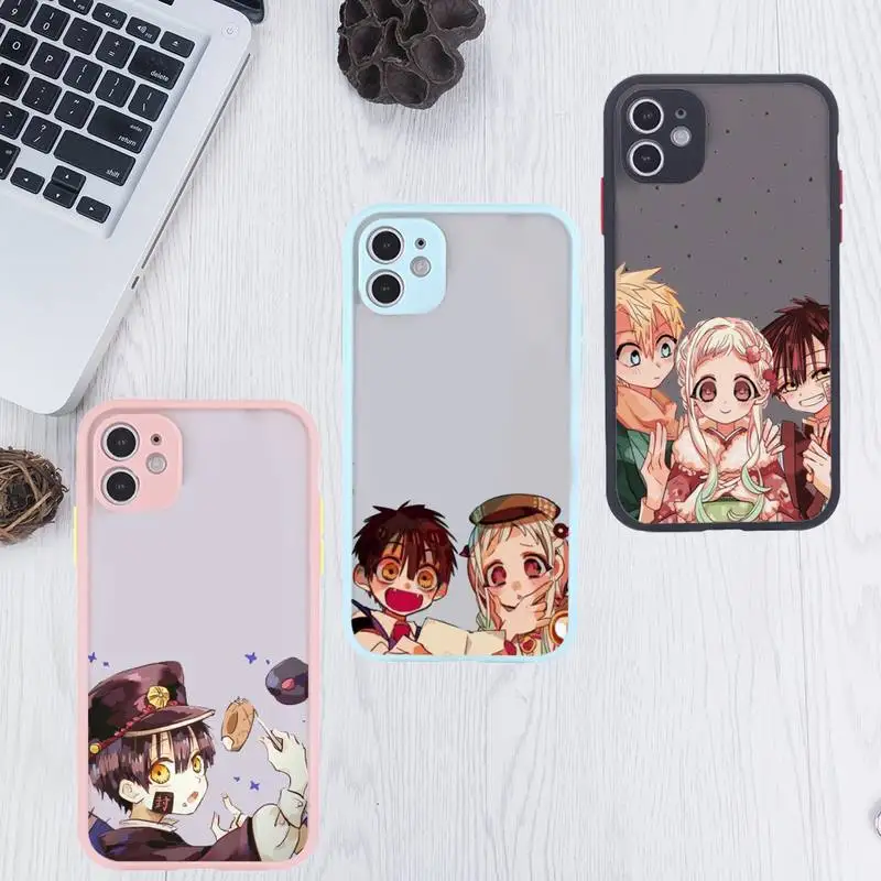 Anime Hanako Kun Yugi Phone Case For iPhone 12 11 Mini Pro XR XS Max 7 8 Plus X Matte transparent Pink Back Cover
Anime Hanako Kun Yugi Phone Case For iPhone 12 11 Mini Pro XR XS Max 7 8 Plus X Matte transparent Pink Back Cover
