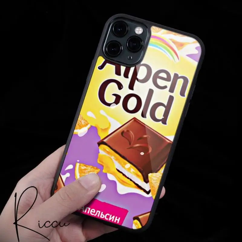 Chocolate alpen gold Phone Case Rubber for iPhone 12 11 Pro Max XS 8 7 6 6S Plus X 5S SE 2020 XR 12 Mini case 
Chocolate alpen gold Phone Case Rubber for iPhone 12 11 Pro Max XS 8 7 6 6S Plus X 5S SE 2020 XR 12 Mini case
