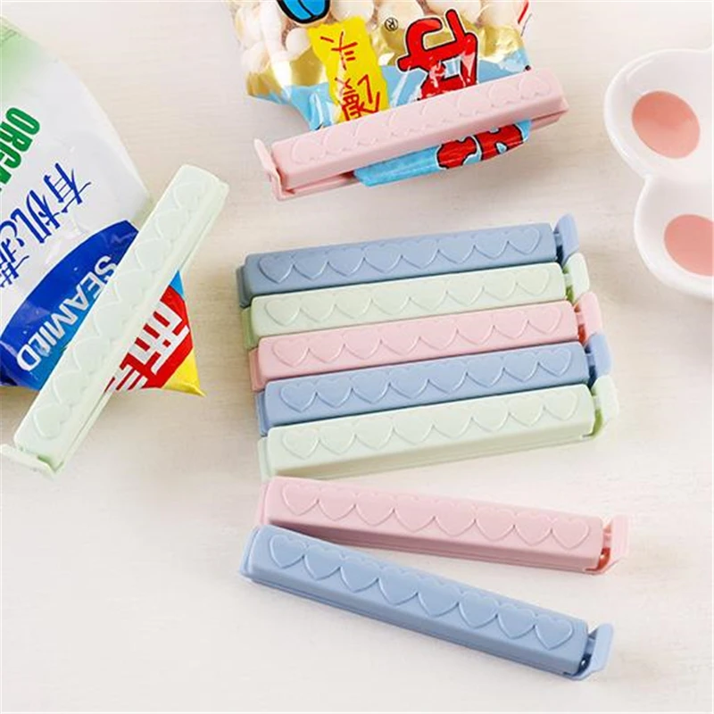 5Pcs/set Plastic Bag Sealer Snack Fresh Food Storage Bag Clips Kitchen Tool Accessories Mini Vacuum Sealing Clamp Food Clip
5Pcs/set Plastic Bag Sealer Snack Fresh Food Storage Bag Clips Kitchen Tool Accessories Mini Vacuum Sealing Clamp Food Clip