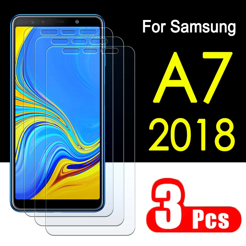 Для samsung A7 2018 Защитное стекло для galaxy A 7 A750 защита экрана glaxy 7a a72018 закаленное