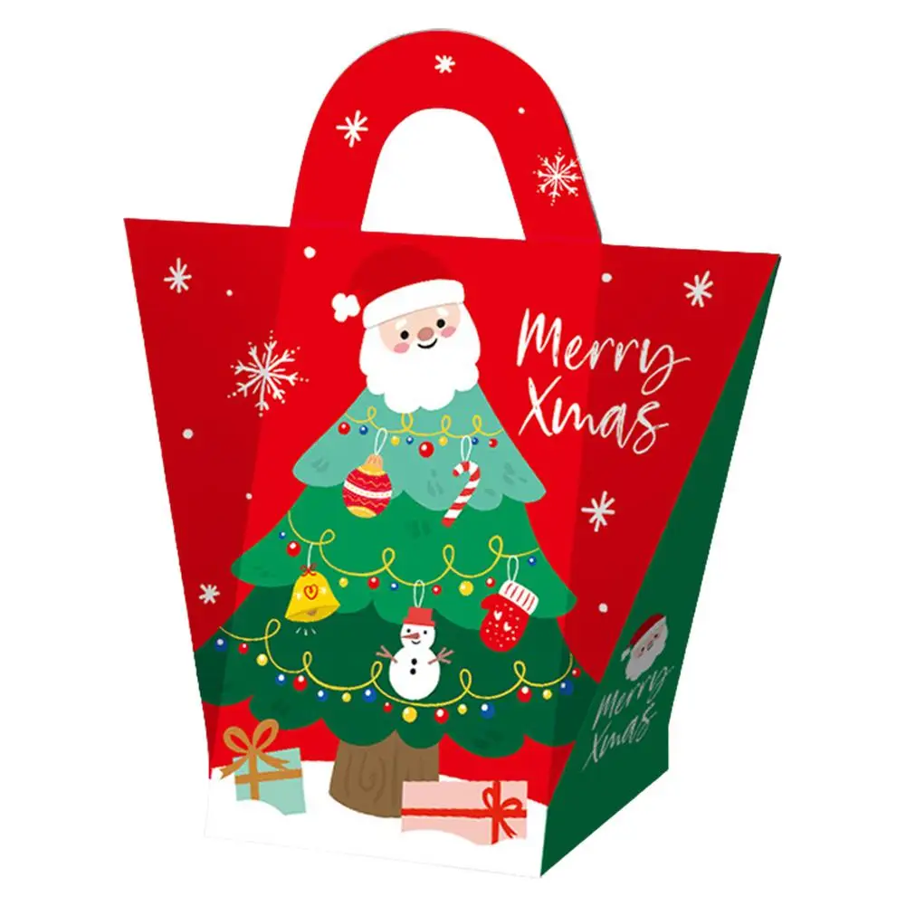 10pcs Christmas Paper Treat Bags with Handle Elk Snowman Santa Claus Candy Box Cookie Boxes Gift Boxes for Presents Home Decor
10pcs Christmas Paper Treat Bags with Handle Elk Snowman Santa Claus Candy Box Cookie Boxes Gift Boxes for Presents Home Decor